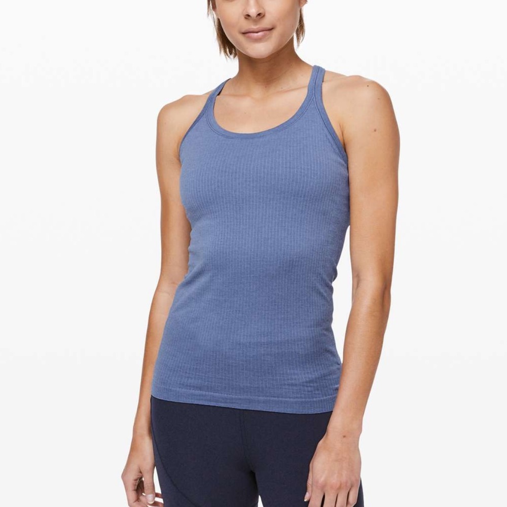 Lululemon Ebb to Street Tank - Blue (6)